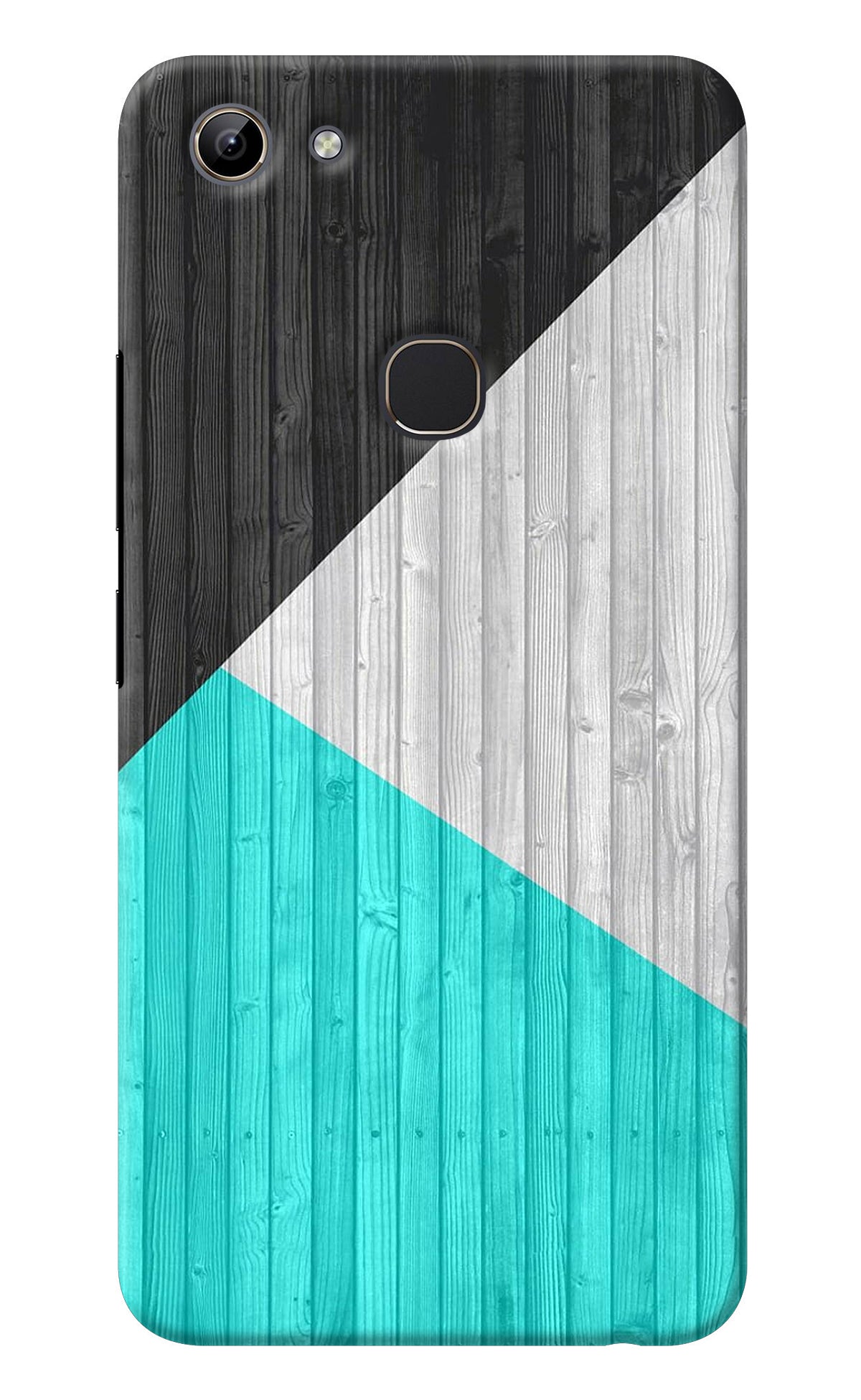 Wooden Abstract Vivo Y81 Back Cover