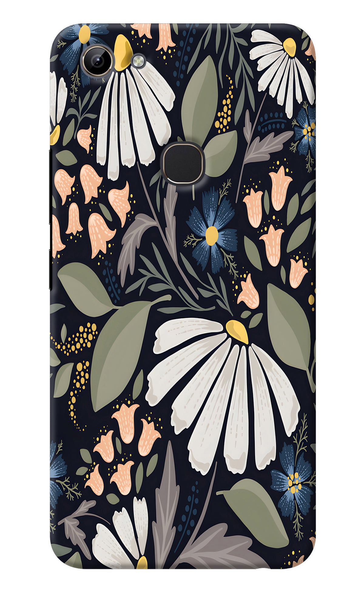 Flowers Art Vivo Y81 Back Cover