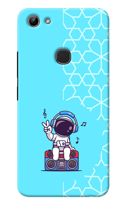 Cute Astronaut Chilling Vivo Y81 Back Cover