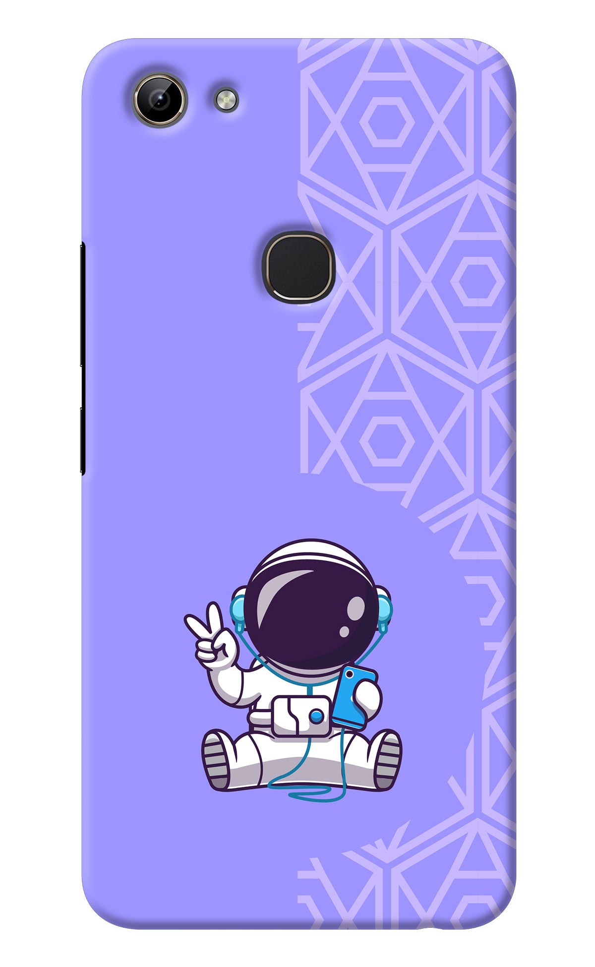 Cute Astronaut Chilling Vivo Y81 Back Cover