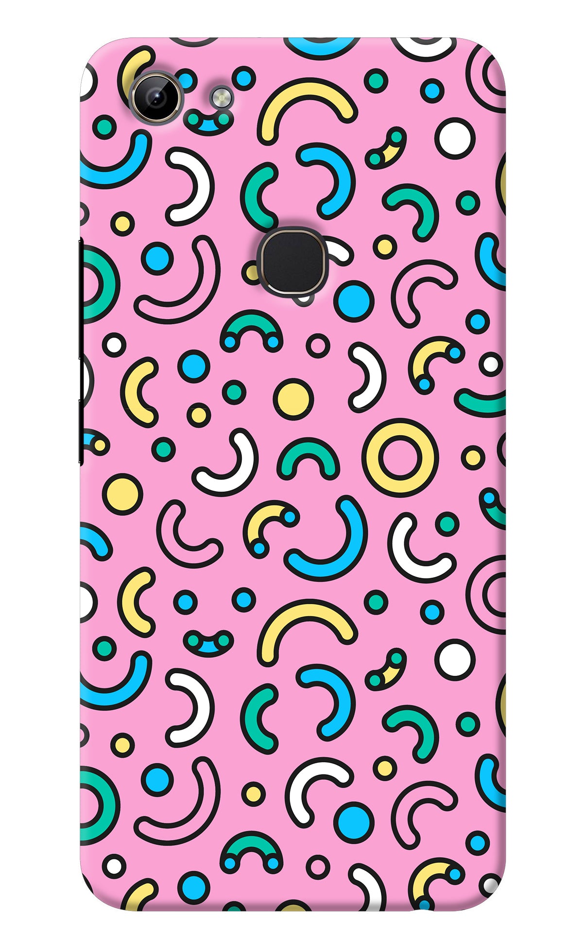 Memphis Design Vivo Y81 Back Cover