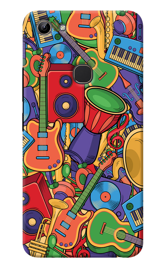 Music Instrument Doodle Vivo Y81 Back Cover