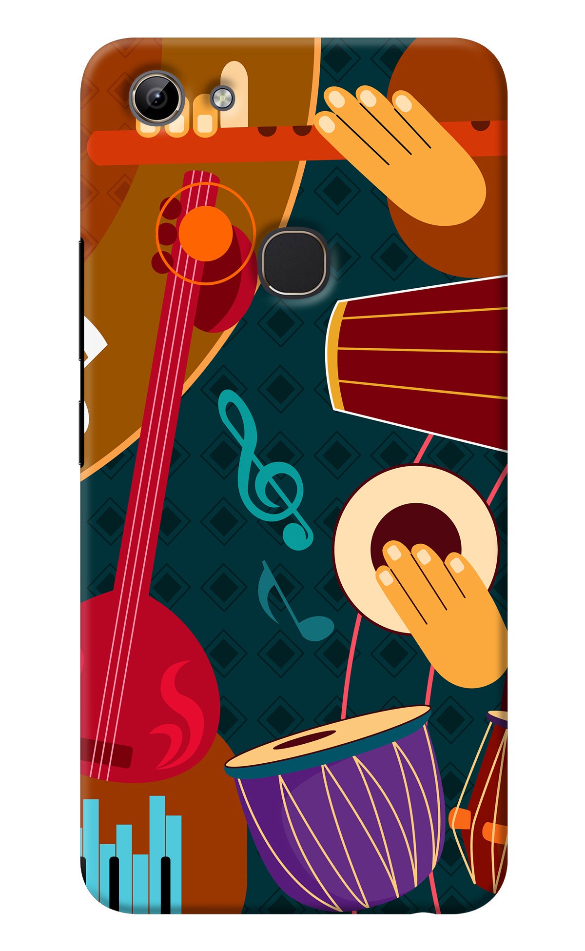 Music Instrument Vivo Y81 Back Cover