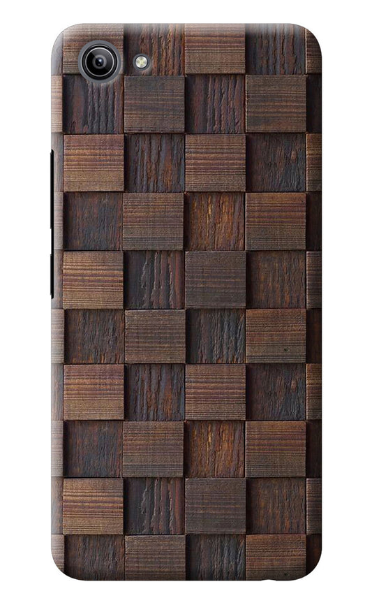 Wooden Cube Design Vivo Y81i Back Cover