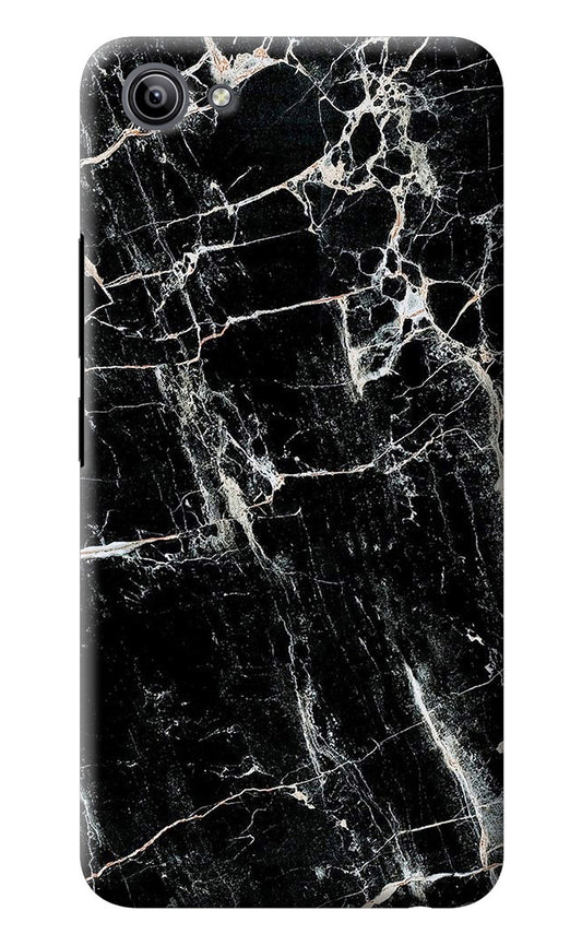 Black Marble Texture Vivo Y81i Back Cover