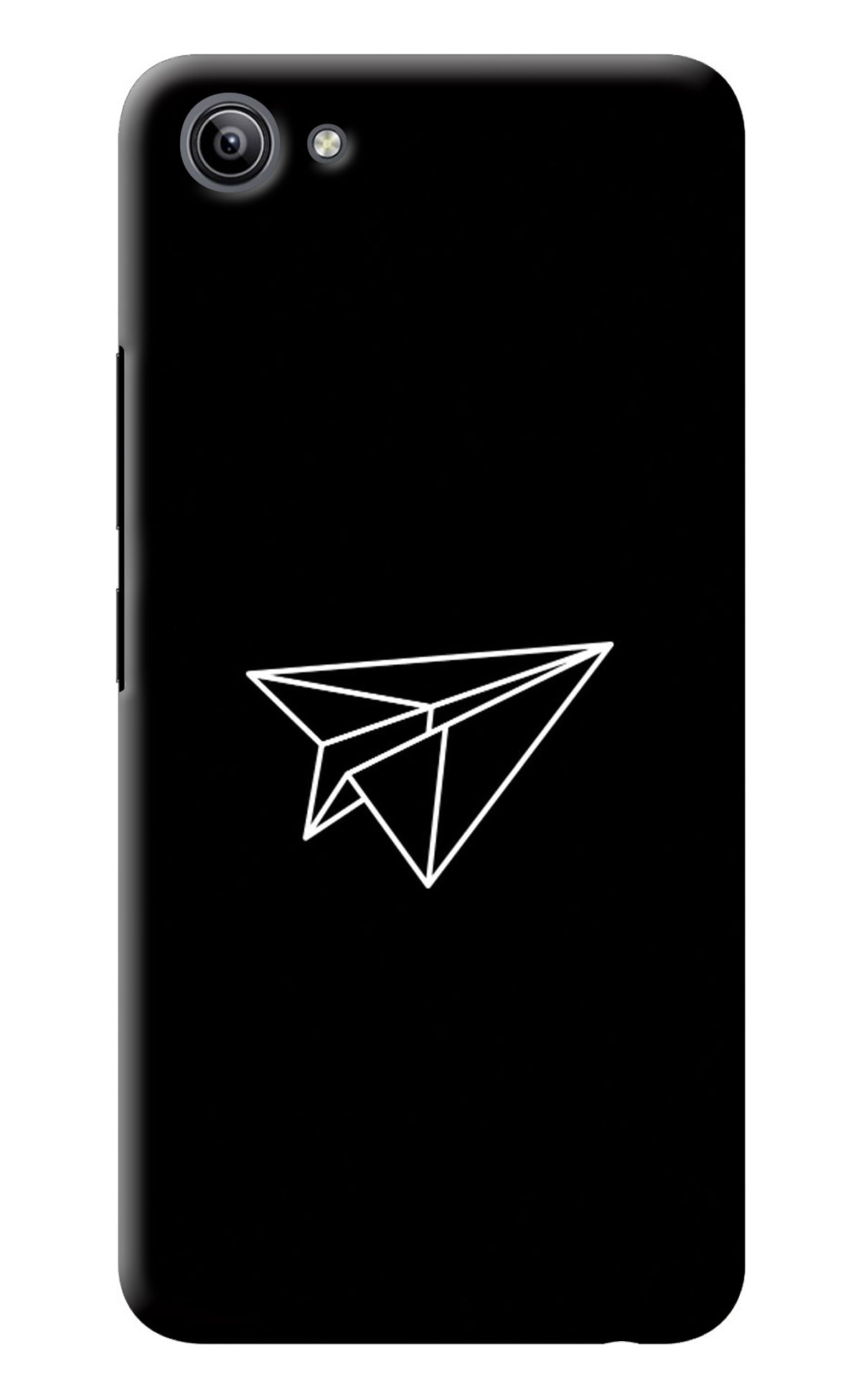 Paper Plane White Vivo Y81i Back Cover