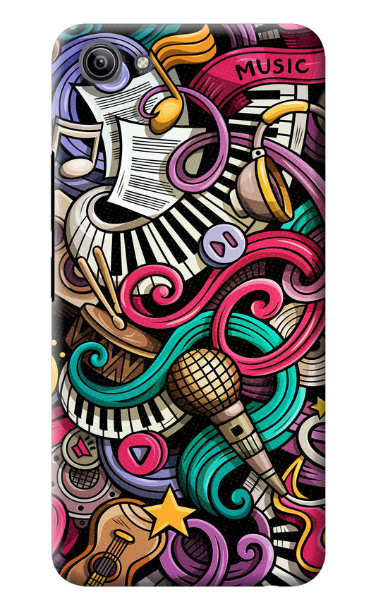 Music Abstract Vivo Y81i Back Cover