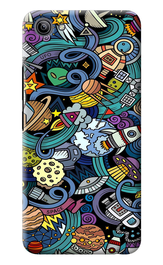 Space Abstract Vivo Y81i Back Cover