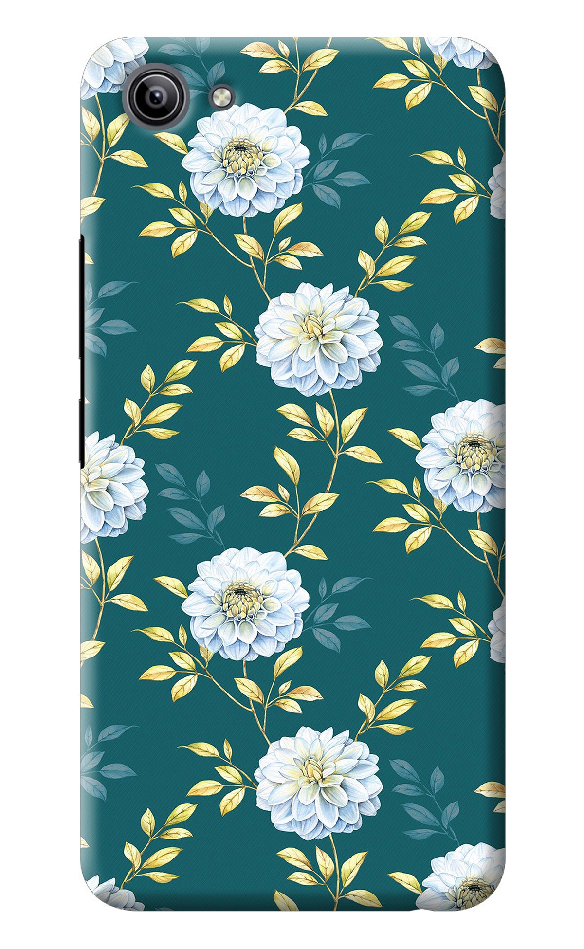 Flowers Vivo Y81i Back Cover