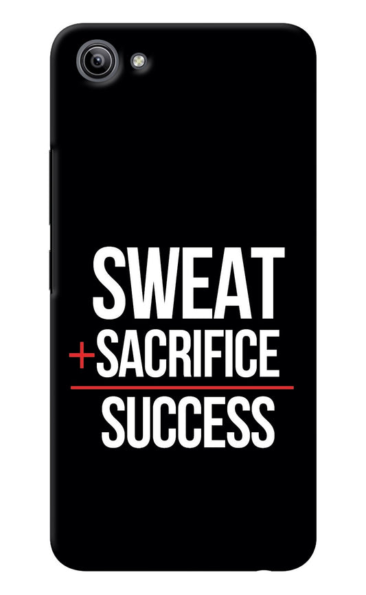 Sweat Sacrifice Success Vivo Y81i Back Cover