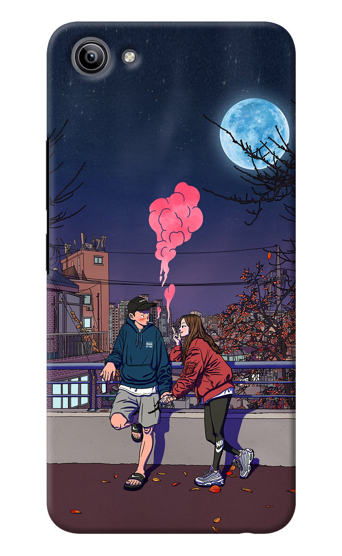 Chilling Couple Vivo Y81i Back Cover