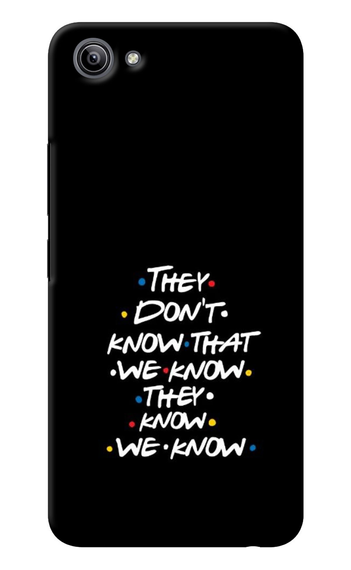 FRIENDS Dialogue Vivo Y81i Back Cover