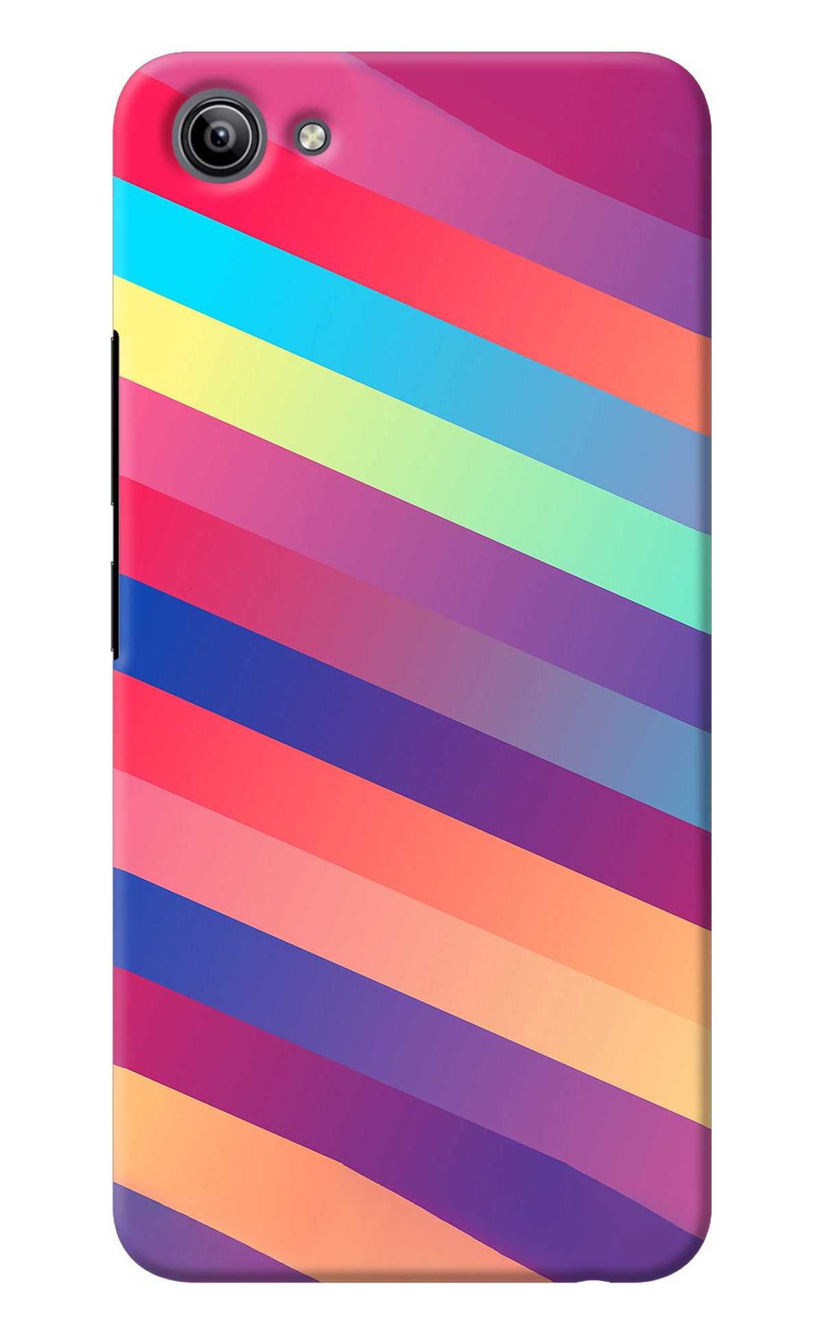 Stripes color Vivo Y81i Back Cover