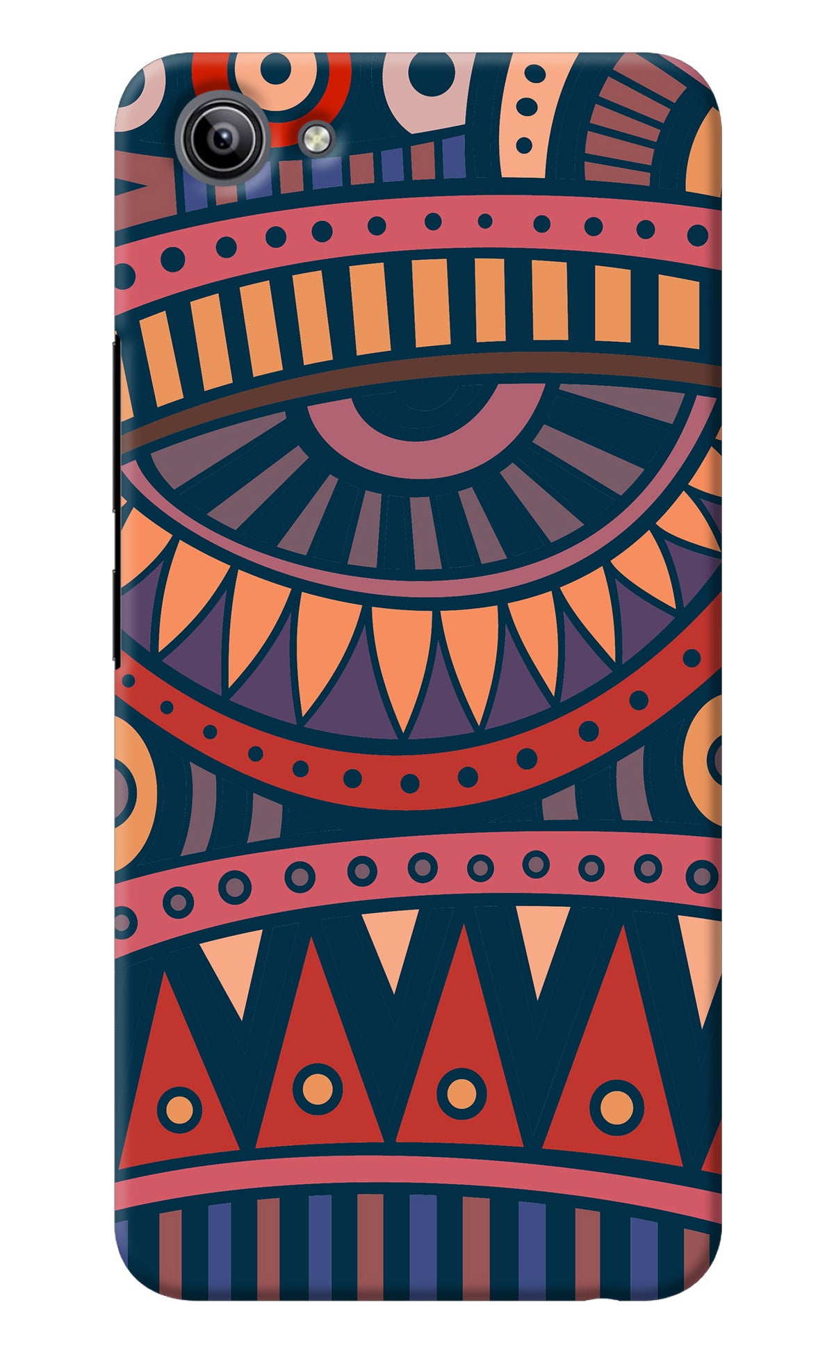 African Culture Design Vivo Y81i Back Cover