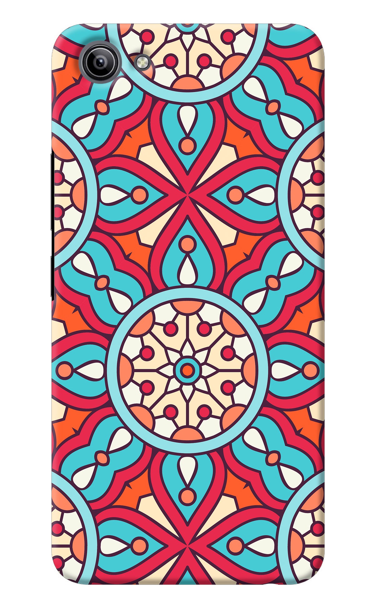 Mandala Geometric Vivo Y81i Back Cover