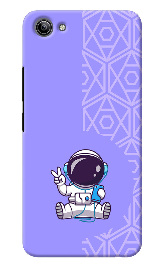 Cute Astronaut Chilling Vivo Y81i Back Cover