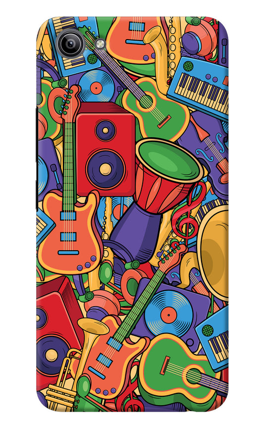 Music Instrument Doodle Vivo Y81i Back Cover