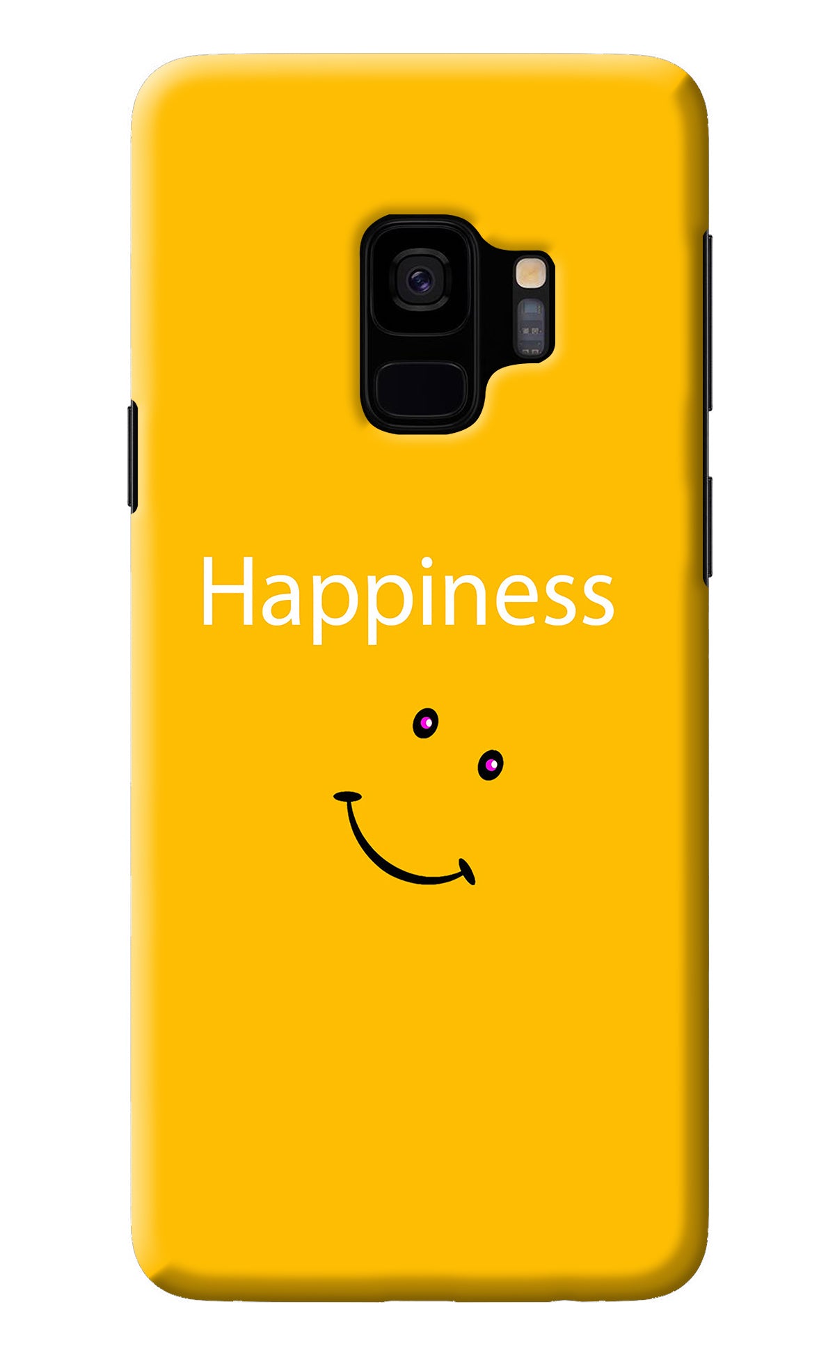 Happiness With Smiley Samsung S9 Back Cover