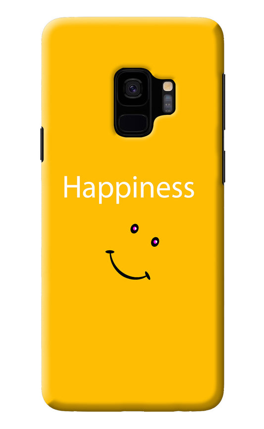 Happiness With Smiley Samsung S9 Back Cover