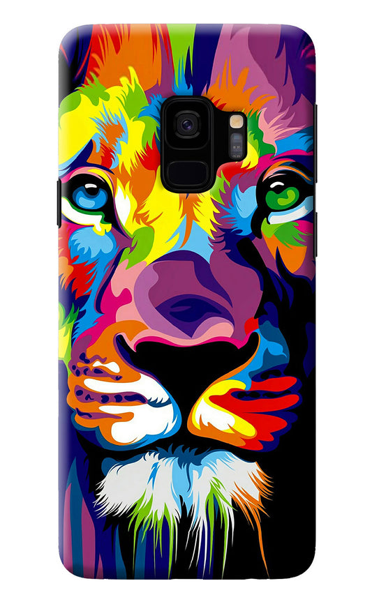 Lion Samsung S9 Back Cover
