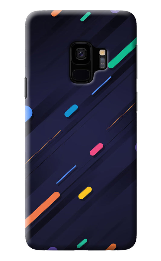 Abstract Design Samsung S9 Back Cover