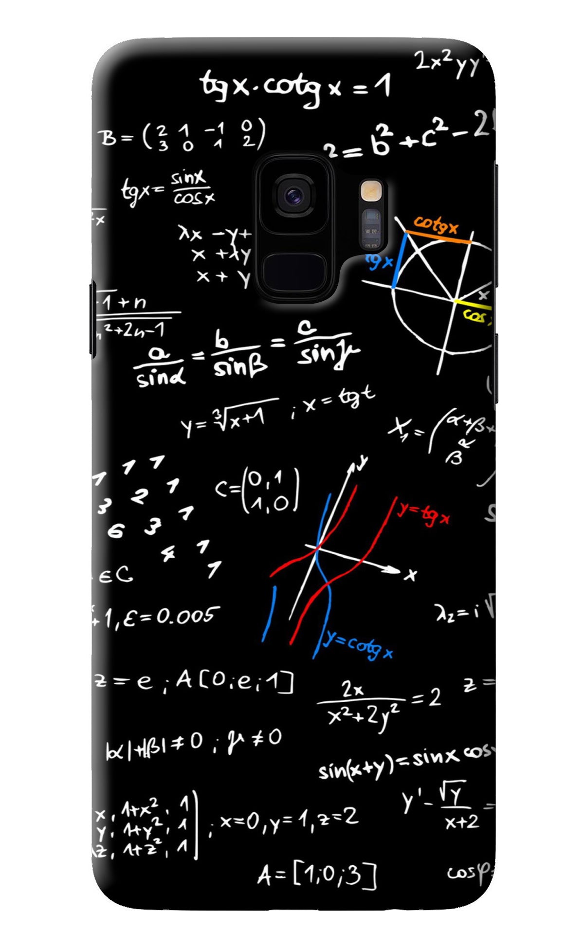 Mathematics Formula Samsung S9 Back Cover