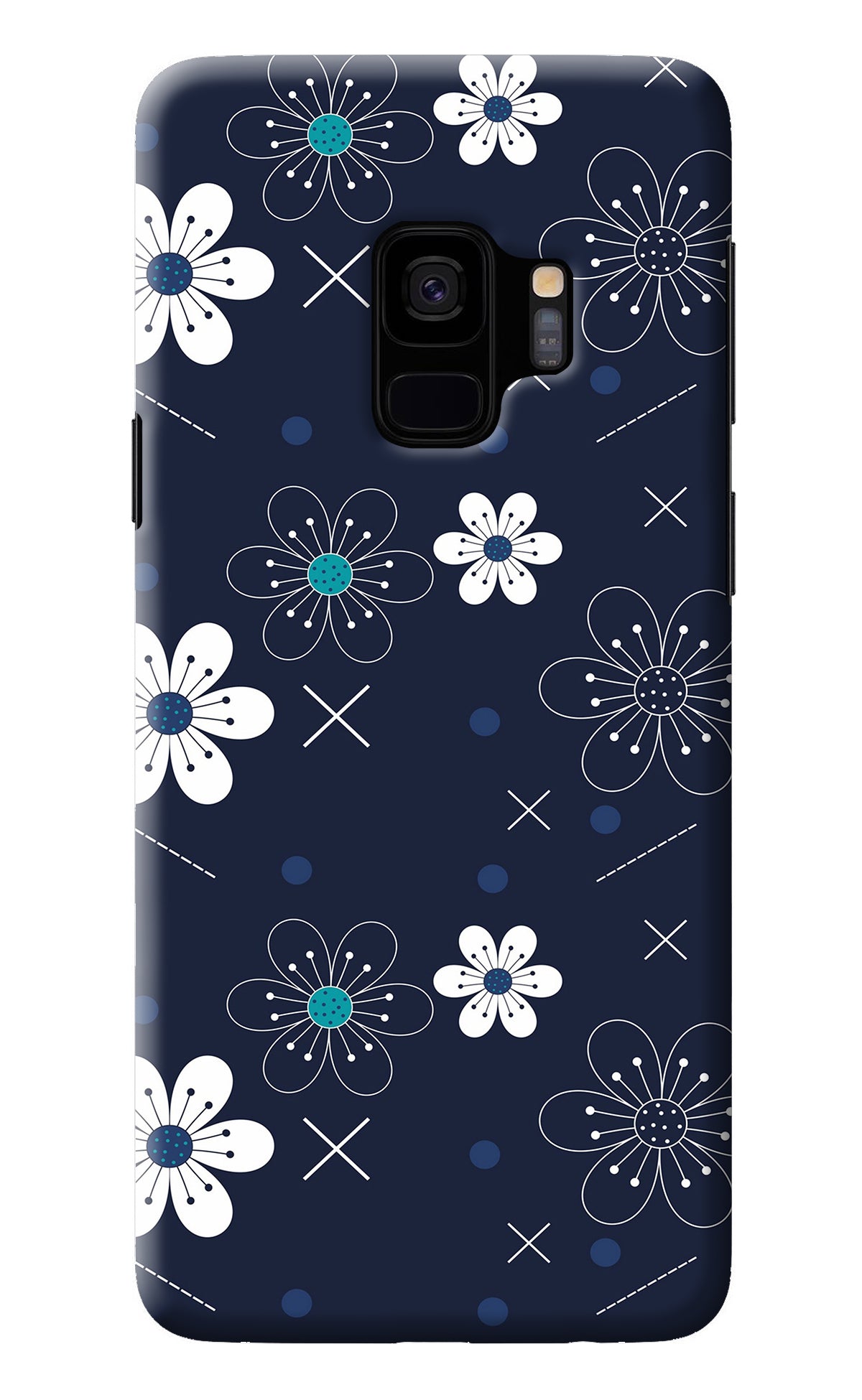 Flowers Samsung S9 Back Cover