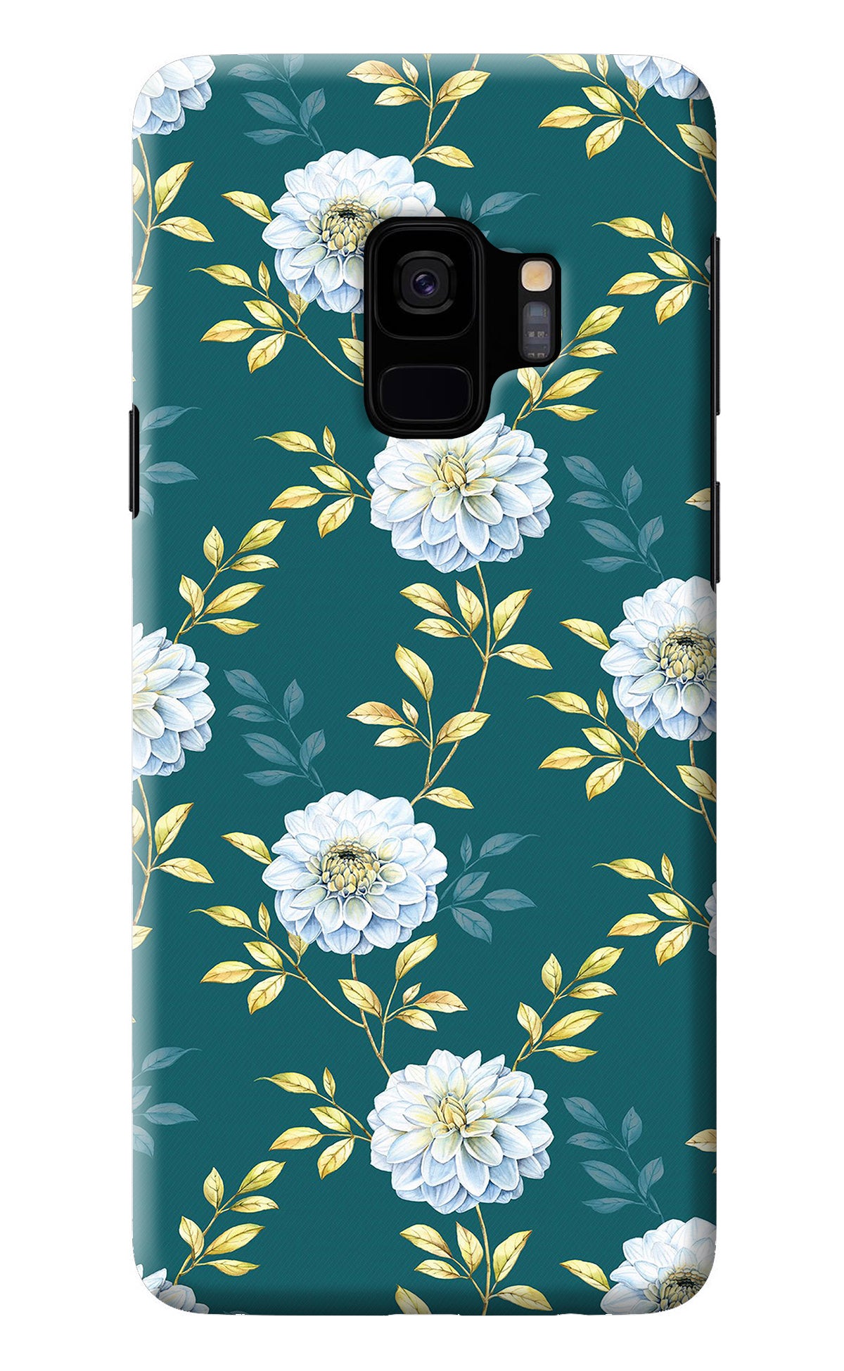 Flowers Samsung S9 Back Cover