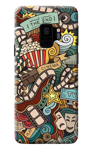 Cinema Abstract Samsung S9 Back Cover