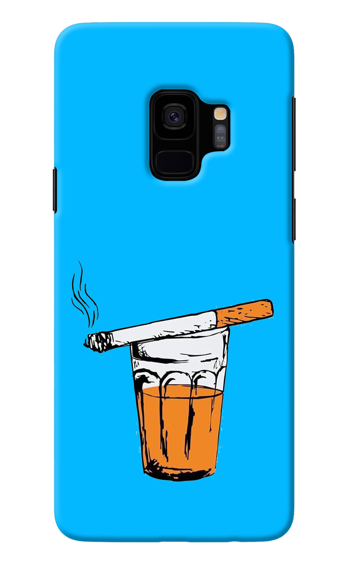 Chai Sutta Samsung S9 Back Cover