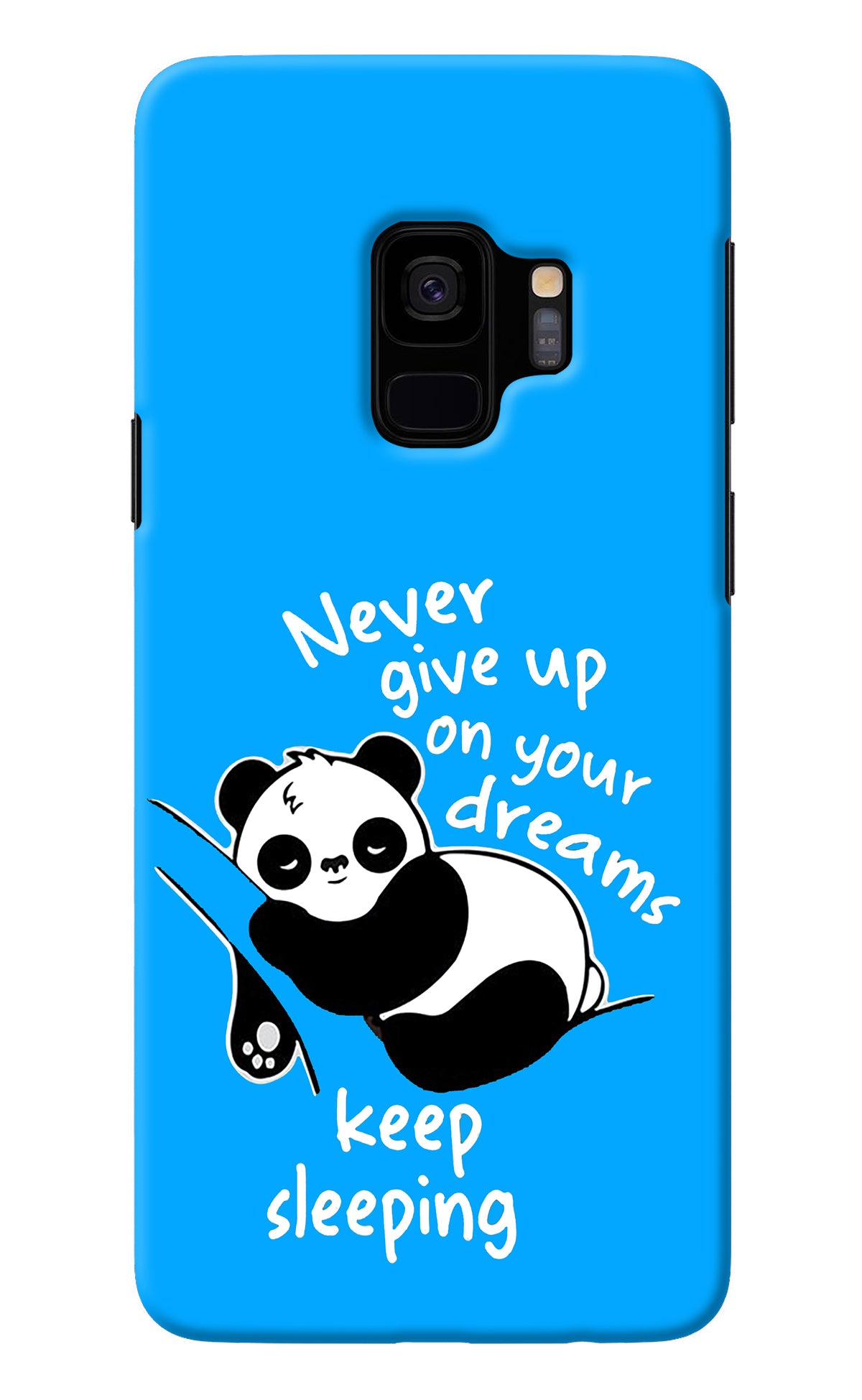 Keep Sleeping Samsung S9 Back Cover