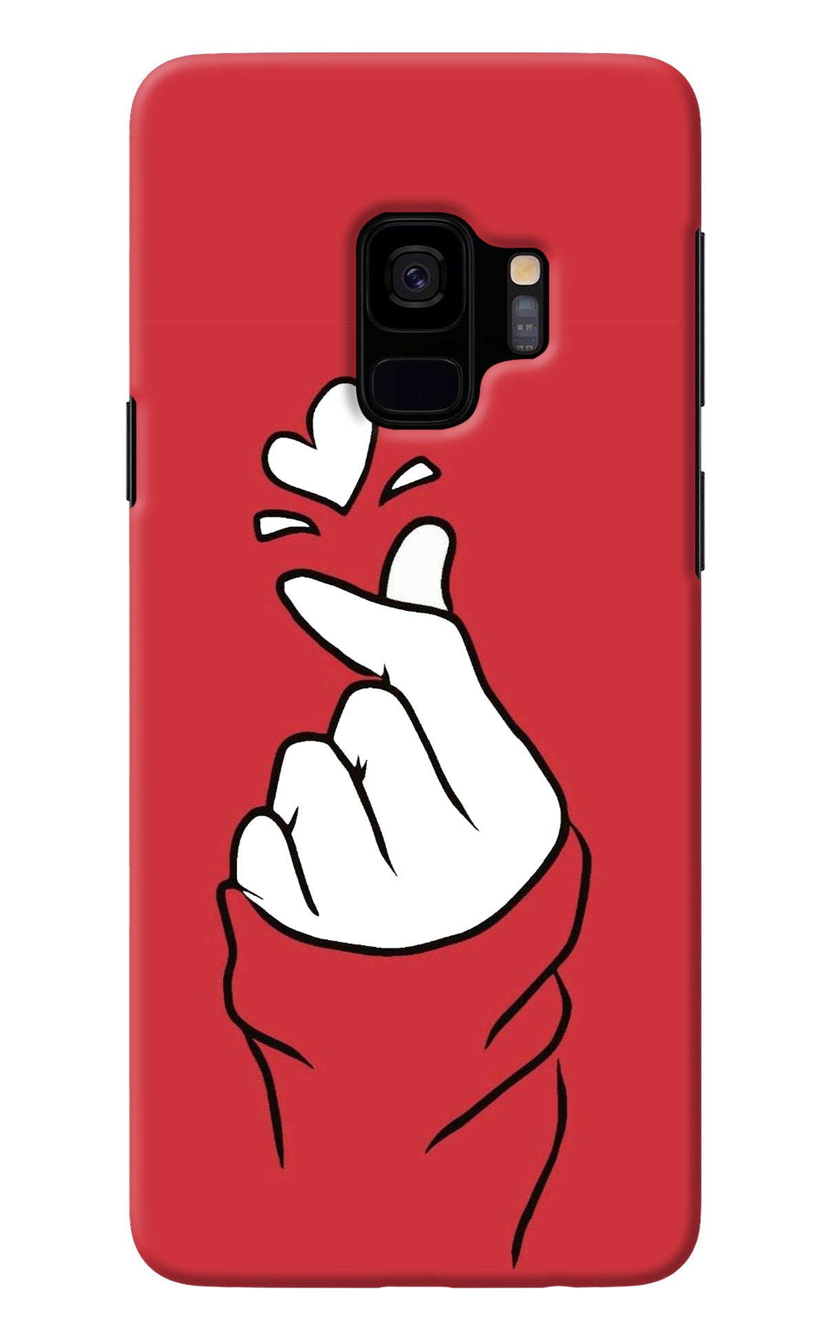 Korean Love Sign Samsung S9 Back Cover