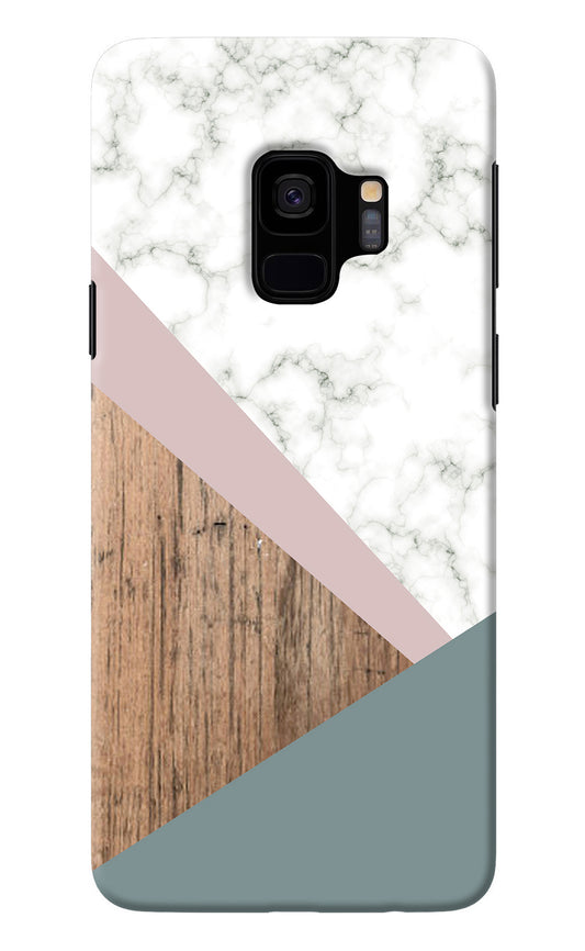 Marble wood Abstract Samsung S9 Back Cover