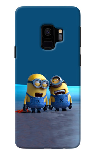 Minion Laughing Samsung S9 Back Cover