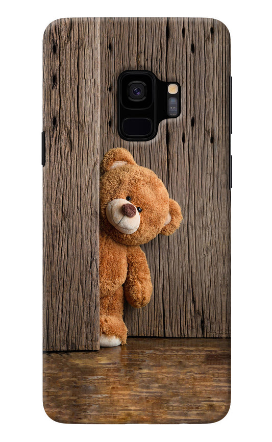 Teddy Wooden Samsung S9 Back Cover