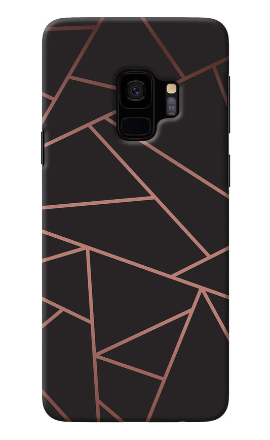 Geometric Pattern Samsung S9 Back Cover