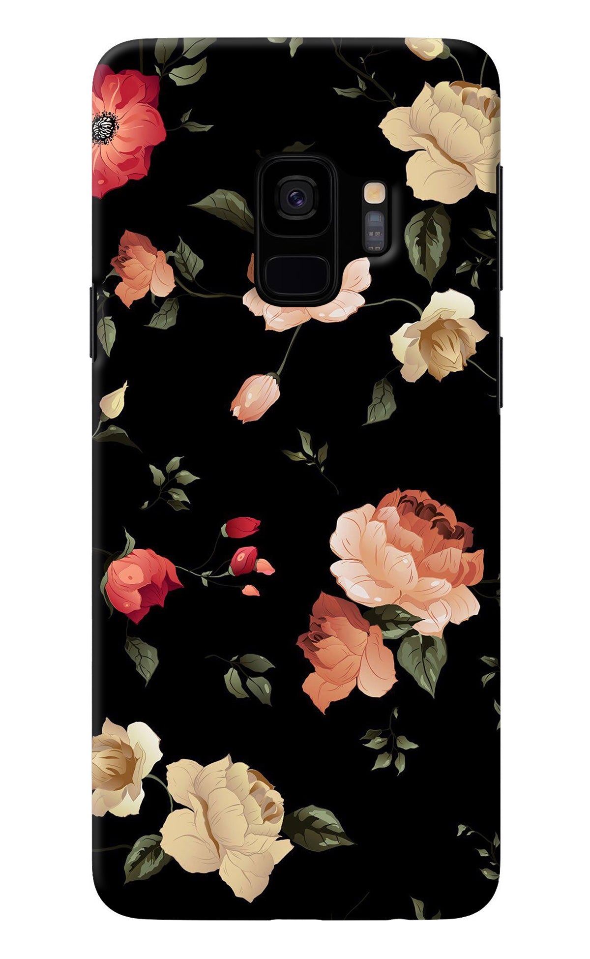 Flowers Samsung S9 Back Cover