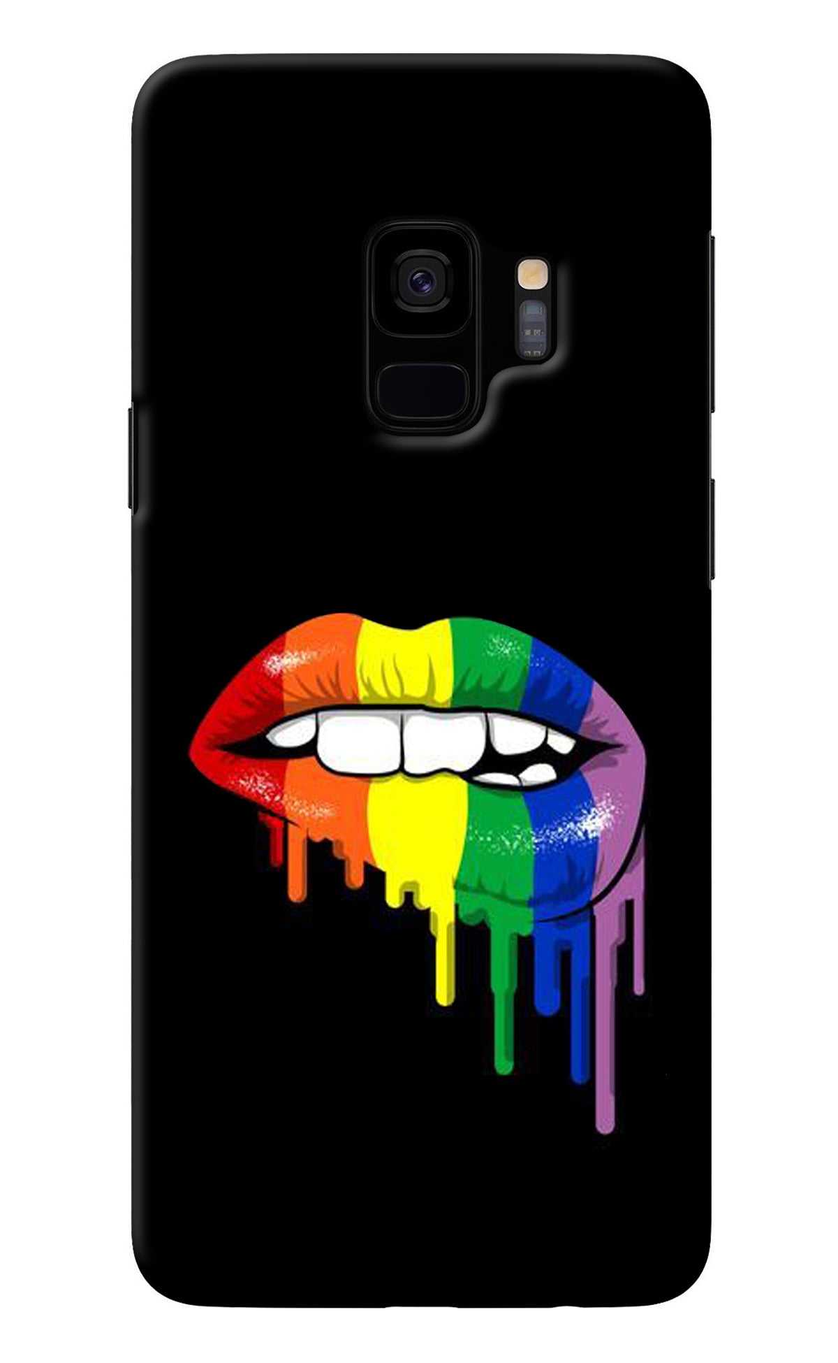 Lips Biting Samsung S9 Back Cover