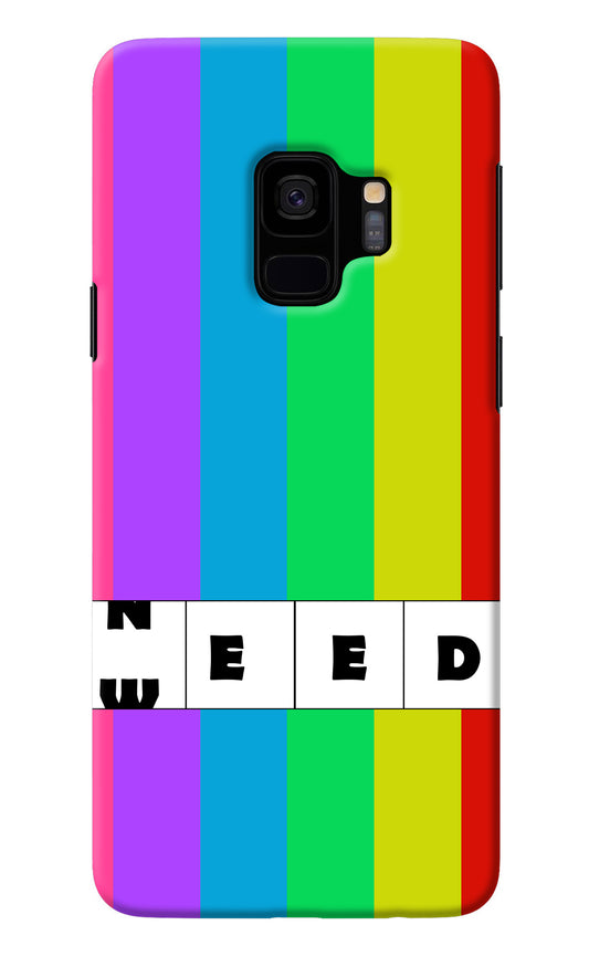 Need Weed Samsung S9 Back Cover