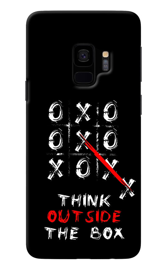 Think out of the BOX Samsung S9 Back Cover