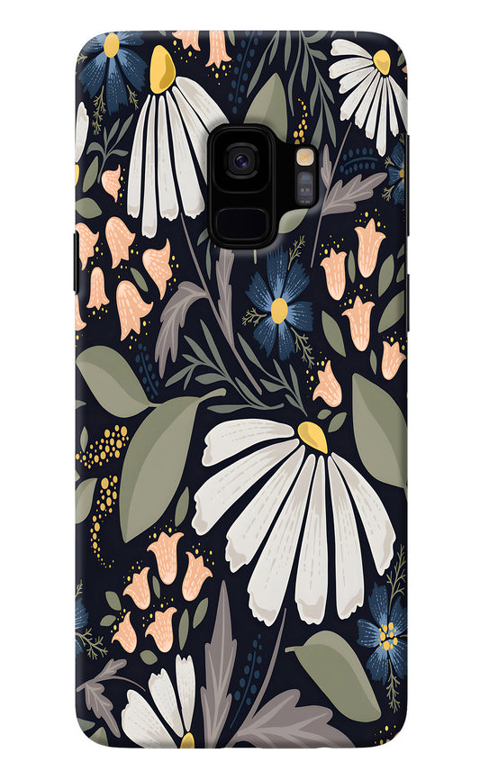Flowers Art Samsung S9 Back Cover
