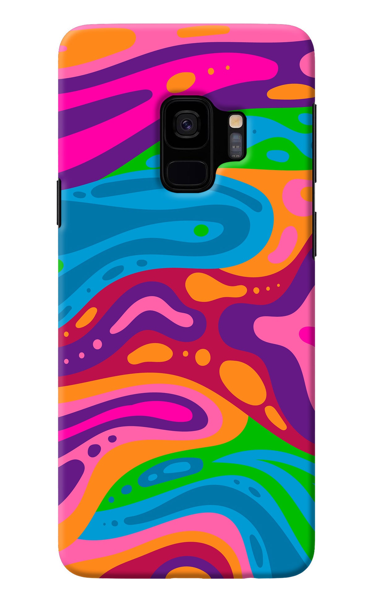 Trippy Pattern Samsung S9 Back Cover