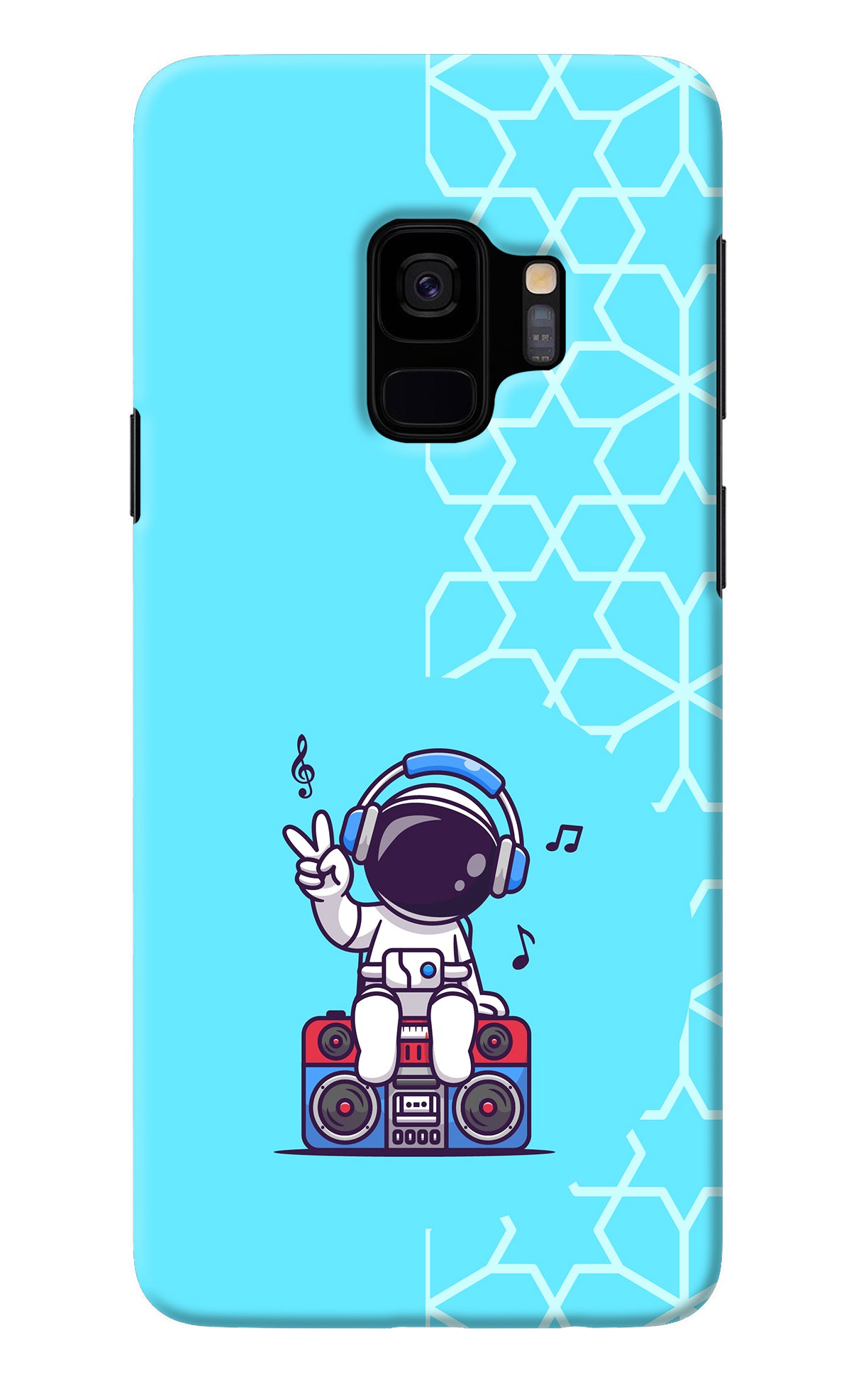 Cute Astronaut Chilling Samsung S9 Back Cover