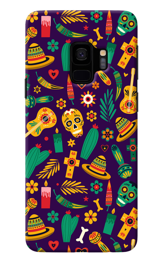 Mexican Artwork Samsung S9 Back Cover