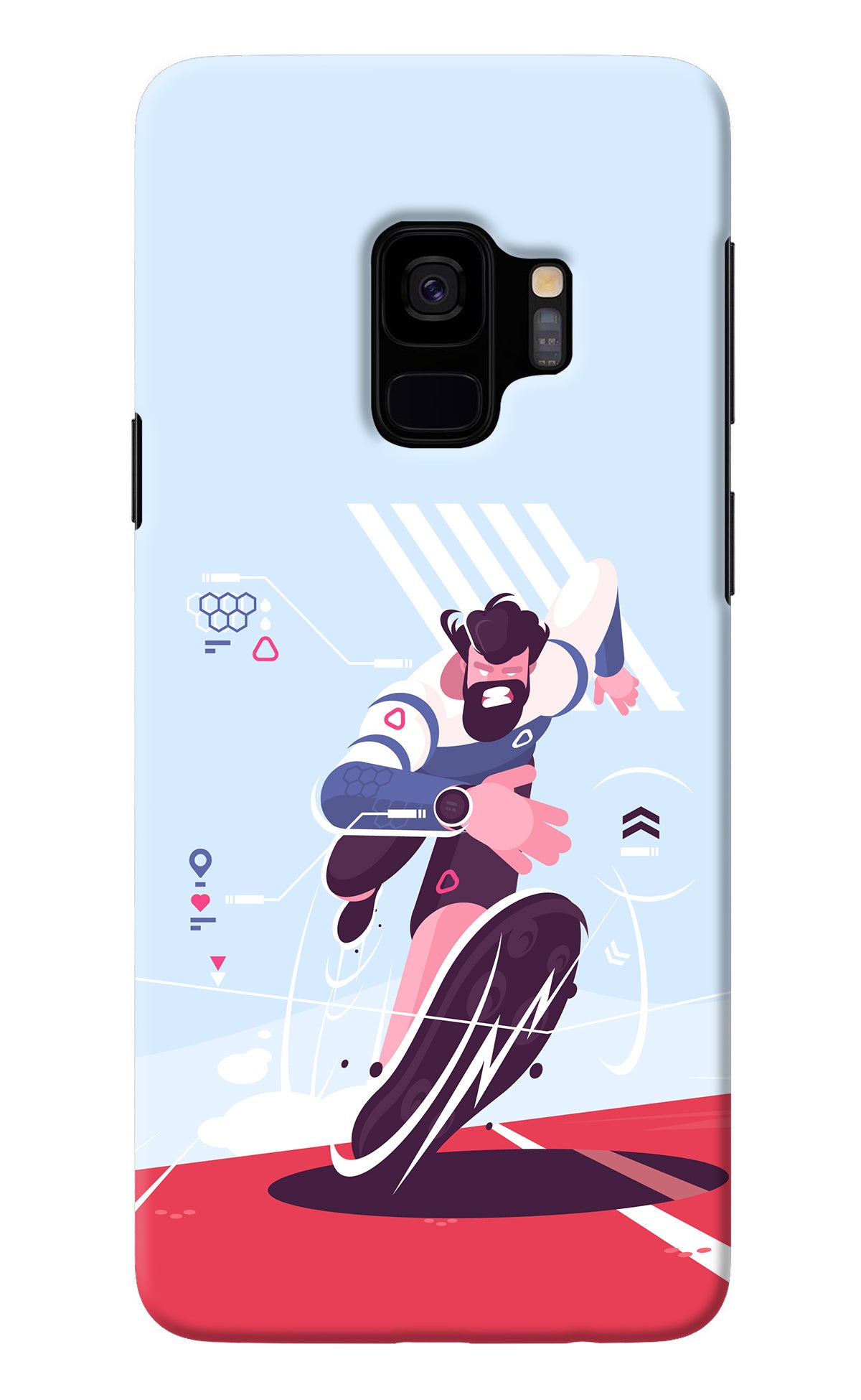 Run Pro Samsung S9 Back Cover