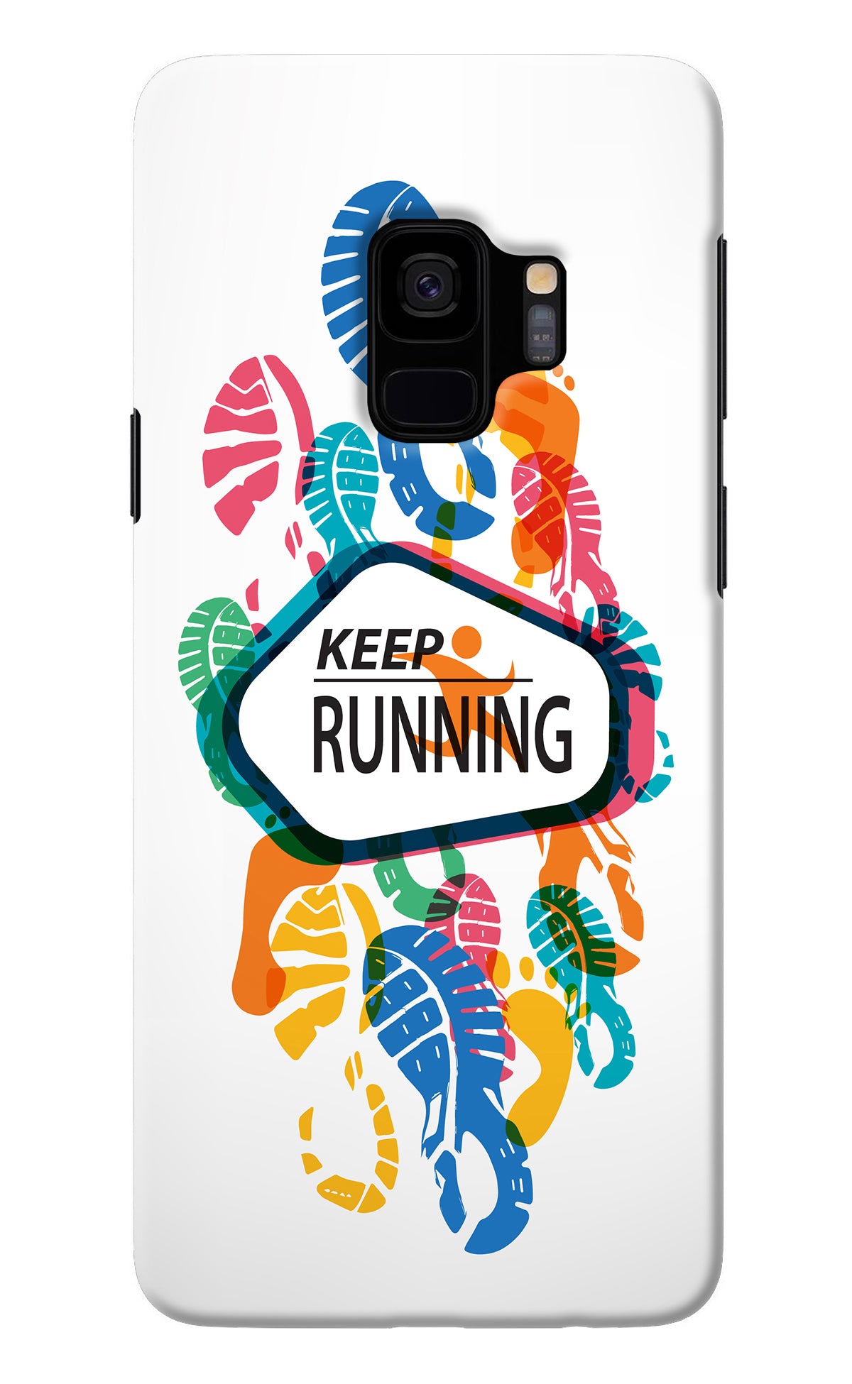 Keep Running Samsung S9 Back Cover