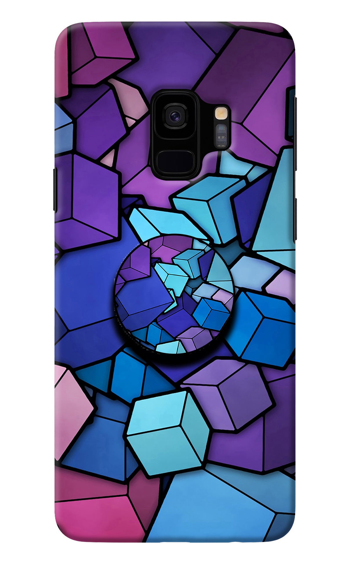 Cubic Abstract Samsung S9 Pop Case