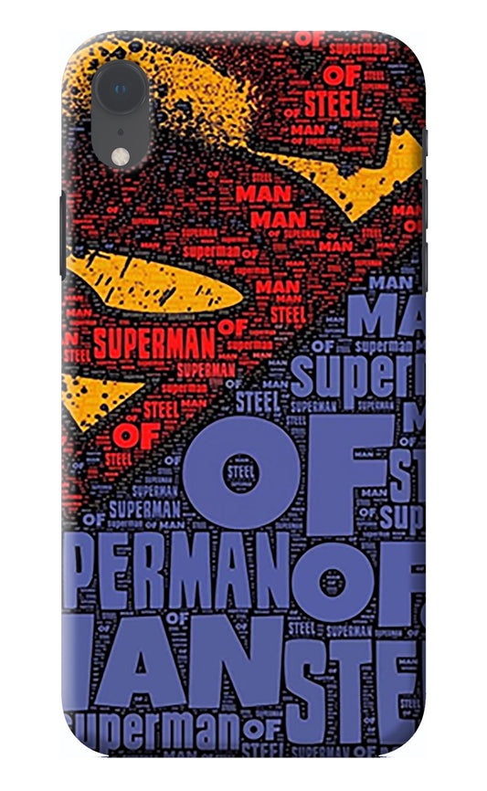 Superman iPhone XR Back Cover