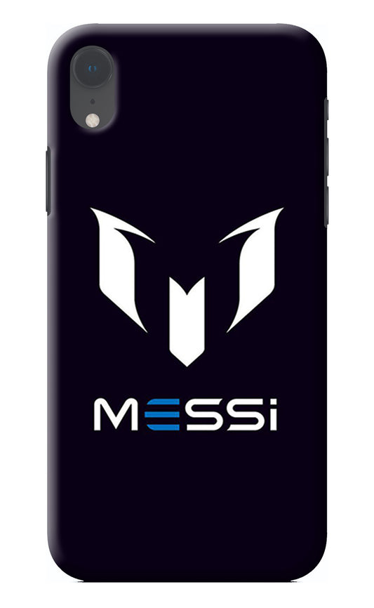 Messi Logo iPhone XR Back Cover