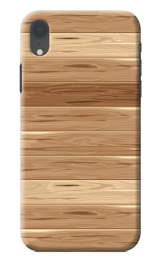 Wooden Vector iPhone XR Back Cover